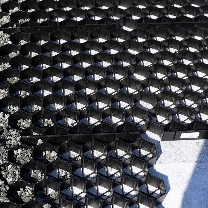 Markarmeringsmatte i plast 1 m²