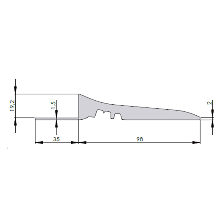 Kantlist 20 mm 13,5 x 250 cm