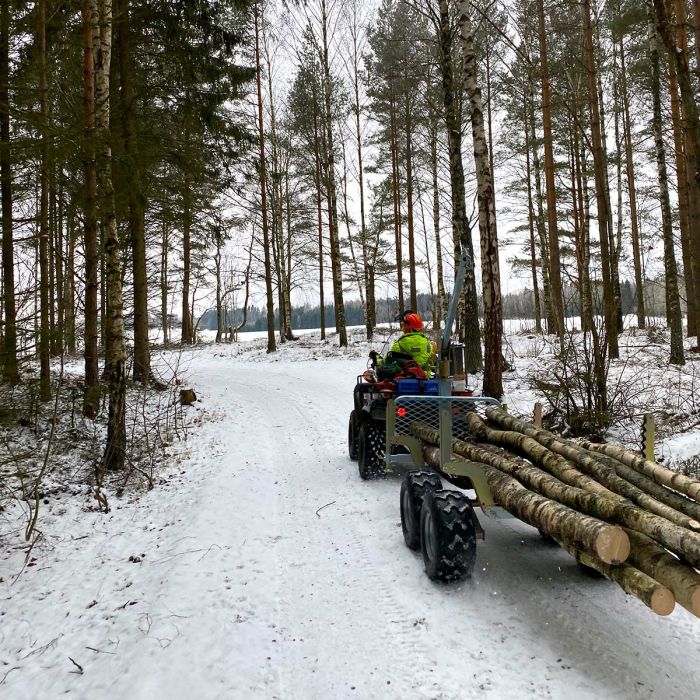 Tipp- og skogsvogn ATV PRO, Tower2+