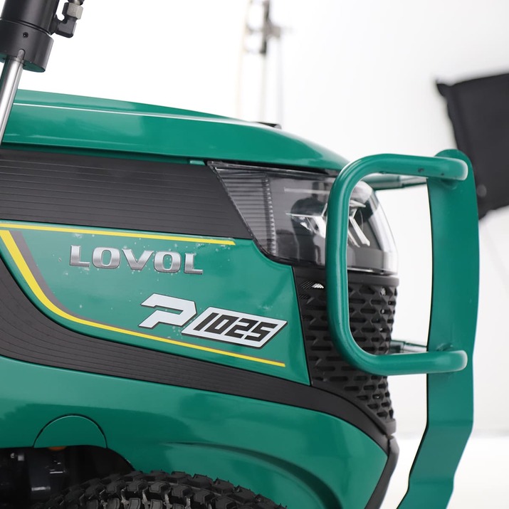 Kompakttraktor Lovol 25 hk med frontlaster, uten hytte 