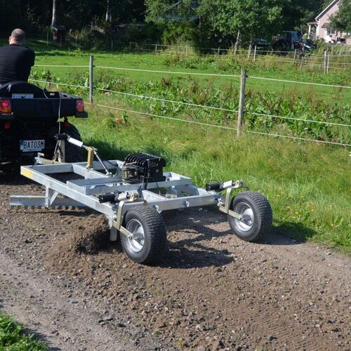 Veislådd til ATV med 3 skjær og med elektrisk hev- og senkbar funksjon