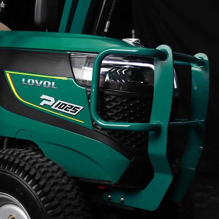 Kompakttraktor Lovol 25 hk med frontlaster, uten hytte 