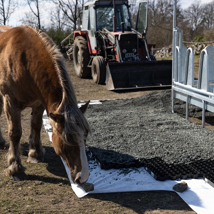 Markarmeringsmatte i plast 1 m²