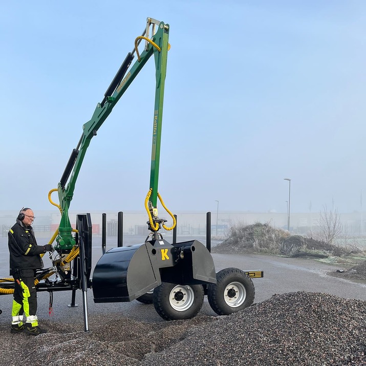 Gripeskuff til skogsvogn, 55 cm