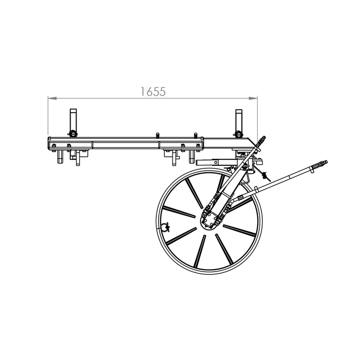 Kantklipper frontmontert, Euro