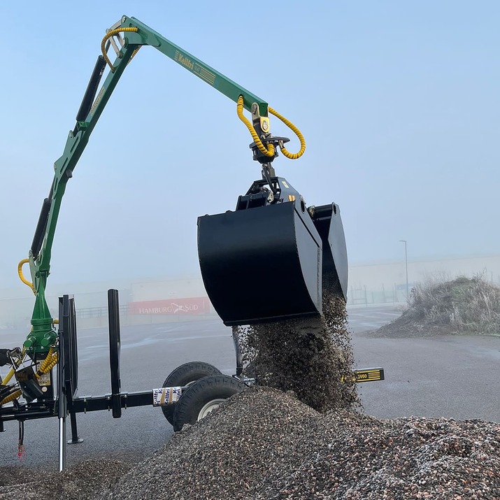 Gripeskuff til skogsvogn, 55 cm