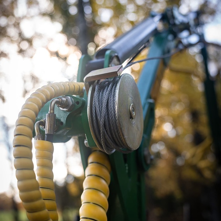 Skogsvogn ATV 3 tonn, med kran 4,2 m