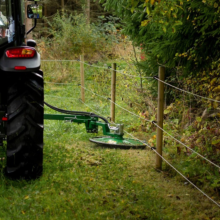 Kantklipper frontmontert, med feste som passer til Trima