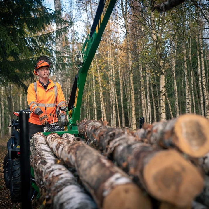 Skogsvogn ATV FT36DFR-2T