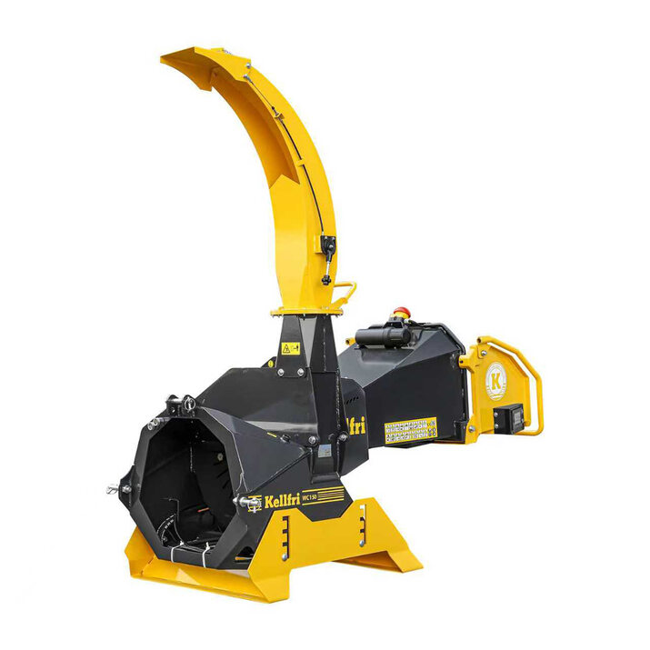 Fliskutter 150, med hydraulisk innmating