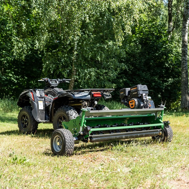 ATV-klipper med luke og el-start, 1,5 m, 15 hk