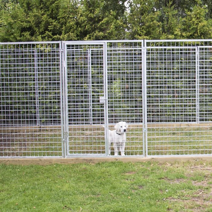 Hundegård seksjon med dør 1,2 m