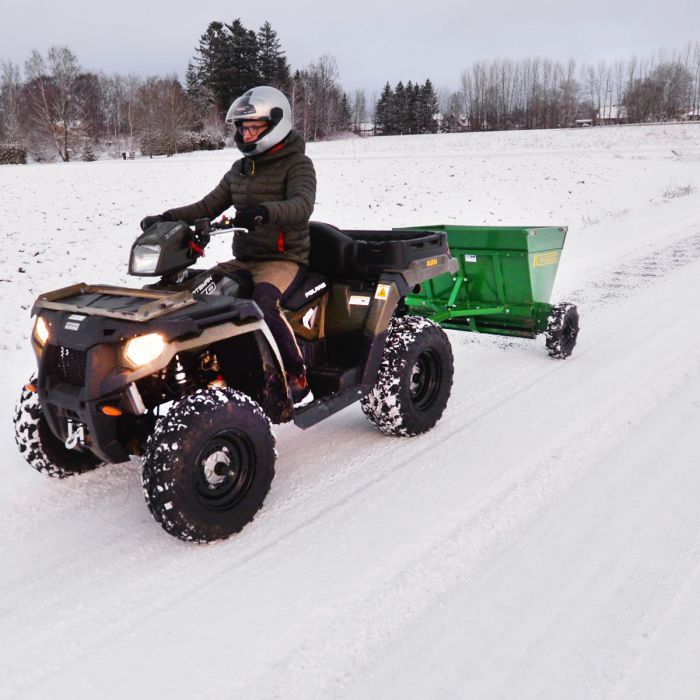 Sandspreder ATV 1,0 m, med omrøring