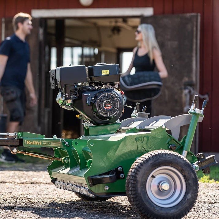 ATV-klipper med luke, 1,2 m, 15 hk