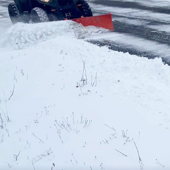 Snøblad ATV