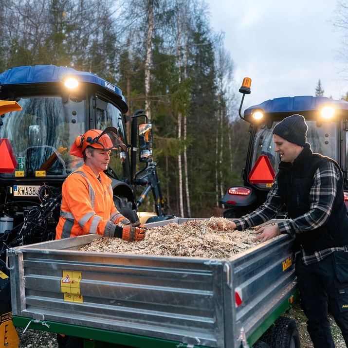 Tippvogn 2,5 tonn, galvanisert