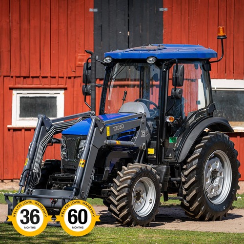 Traktor Lovol 75 hk 4WD med frontlaster, Stage V