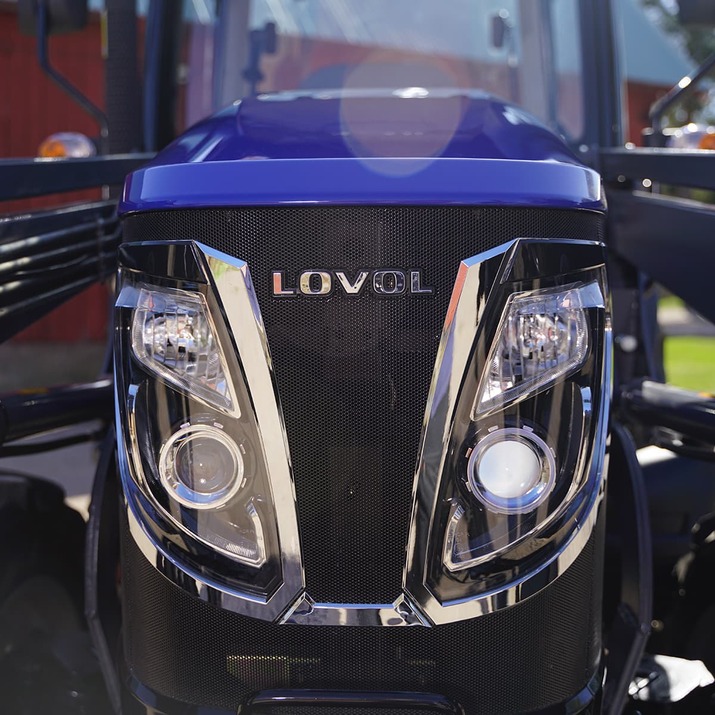 Traktor Lovol 50 hk 4WD med frontlaster, Euro V