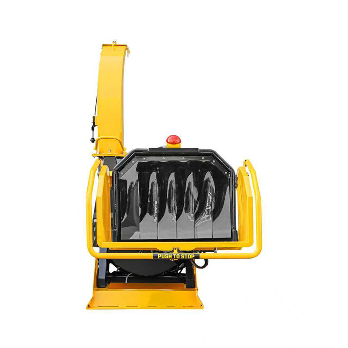 Fliskutter 150, med hydraulisk innmating