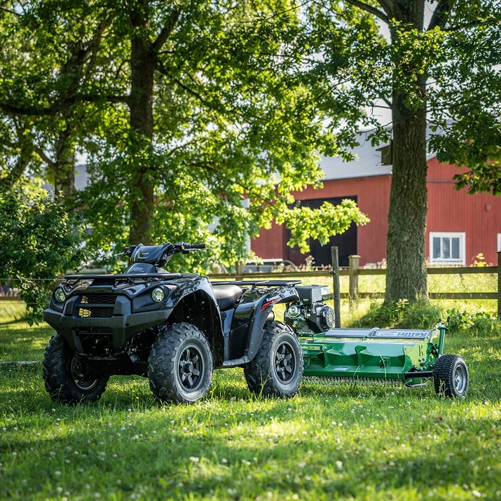 ATV-klipper med luke, 1,2 m, 15 hk