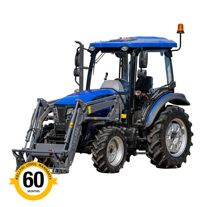 Traktor Lovol 50 hk 4WD med frontlaster, Stage V