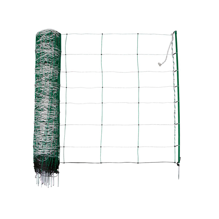 Sauenetting 50 m, 108 cm, inkl. 14 stolper