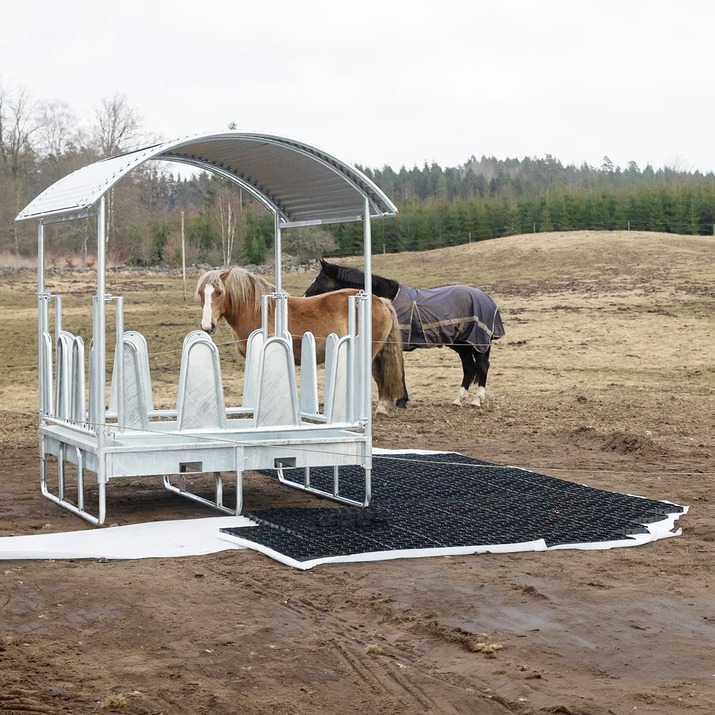 Markarmeringsmatte i plast 1 m²