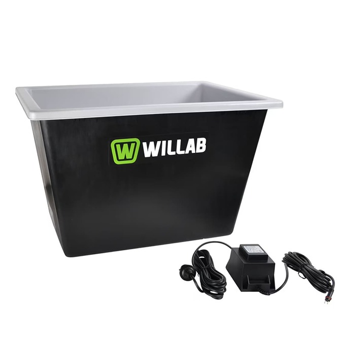 Varmebalje rektangulær 60 liter