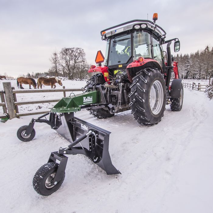 Planeringsskjær 2,5 m, inkl. hjul og hydraulikksylinder