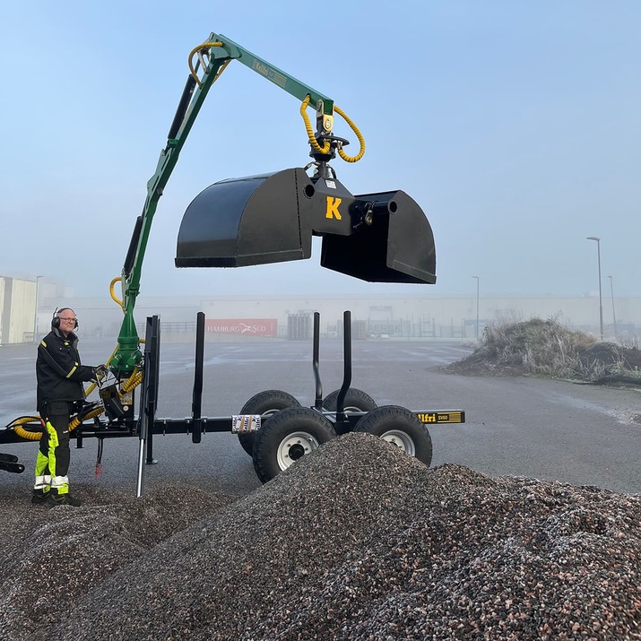 Gripeskuff til skogsvogn, 55 cm