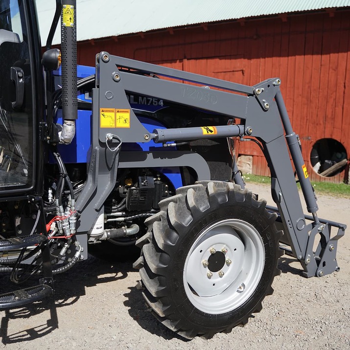 Traktor Lovol 75 hk 4WD med frontlaster, Stage V