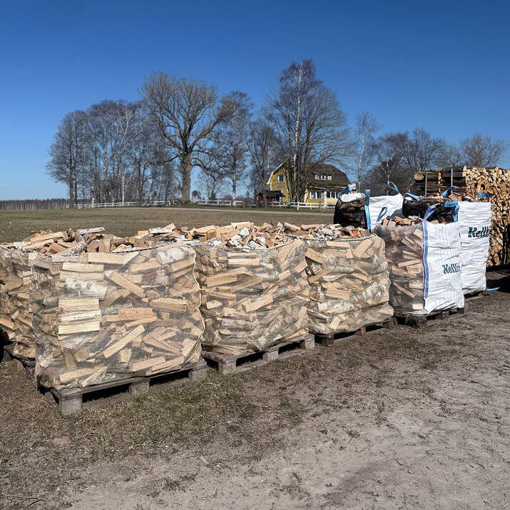 Vedsekk 1500 L til stativ
