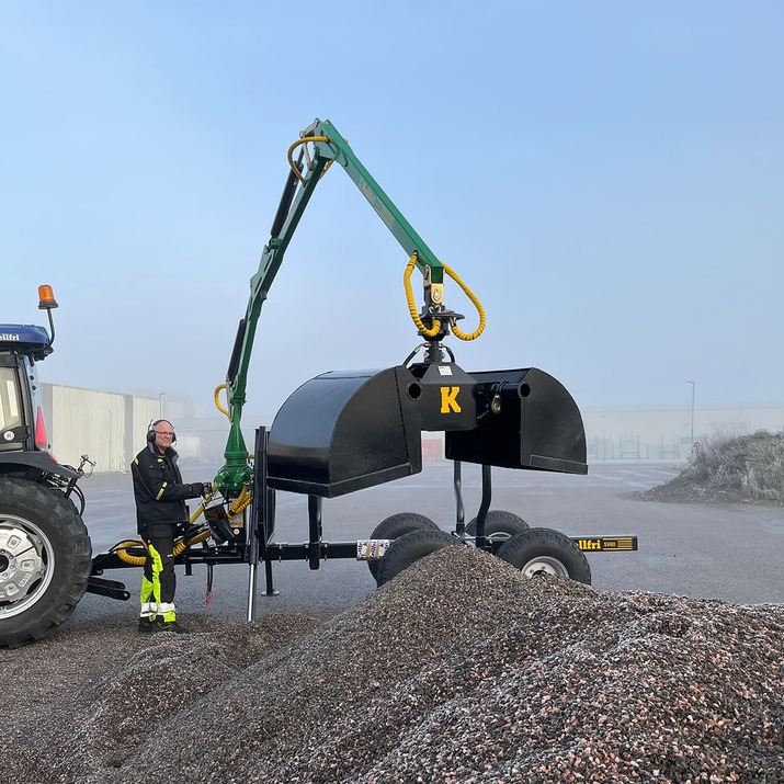 Gripeskuff til skogsvogn, 55 cm