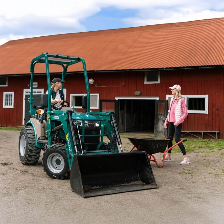 Kompakttraktor Lovol 25 hk, uten hytte